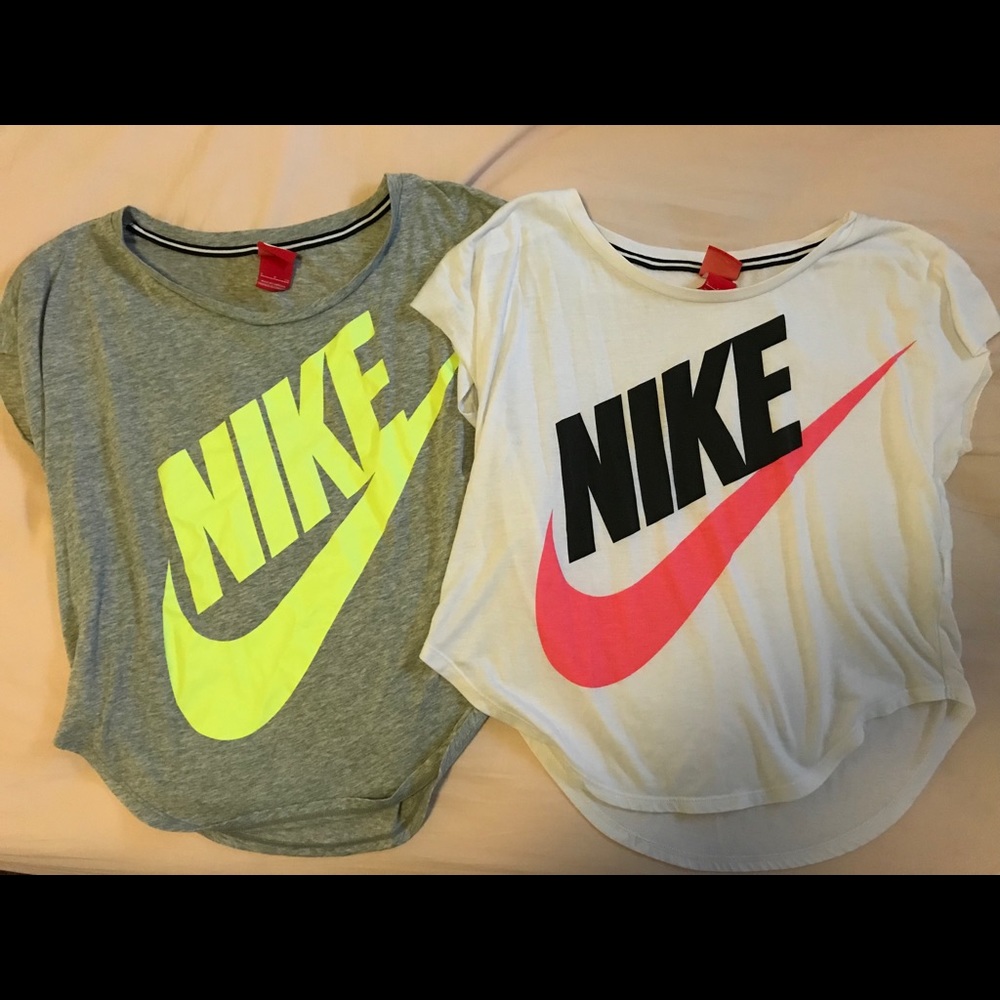 Two Nike shirts